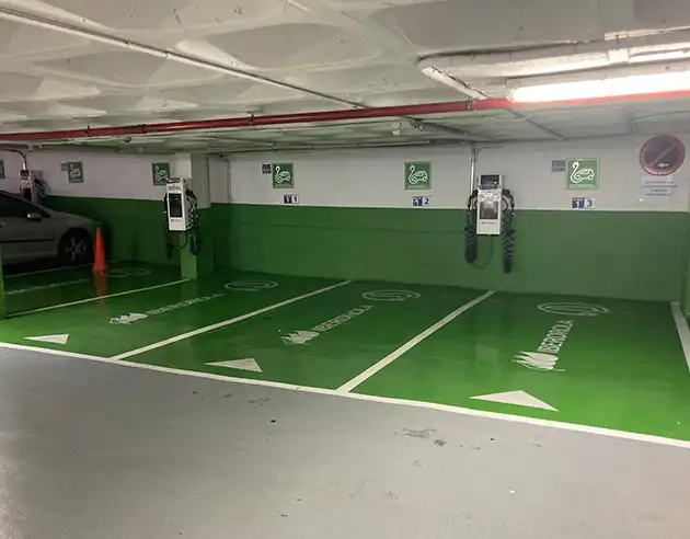 Plaza para coche eléctrico