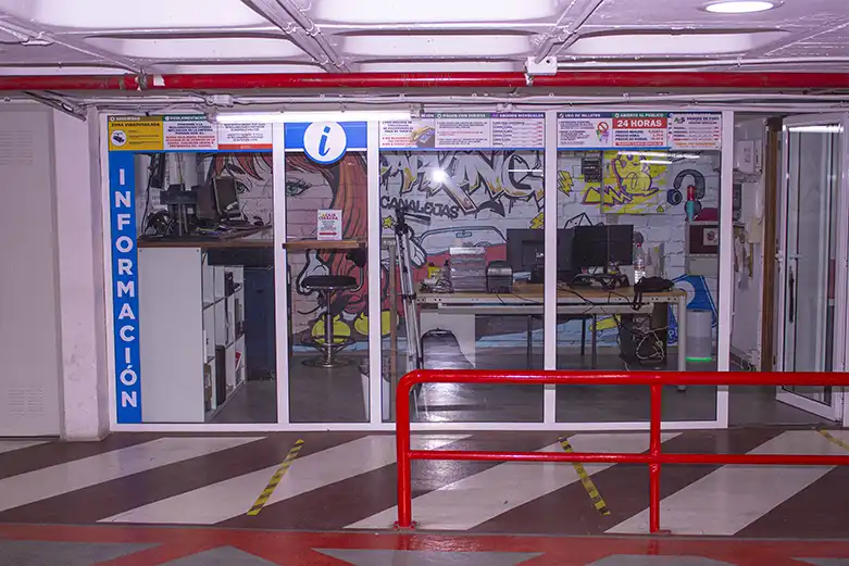 Sistema de reservas online del Parking Canalejas