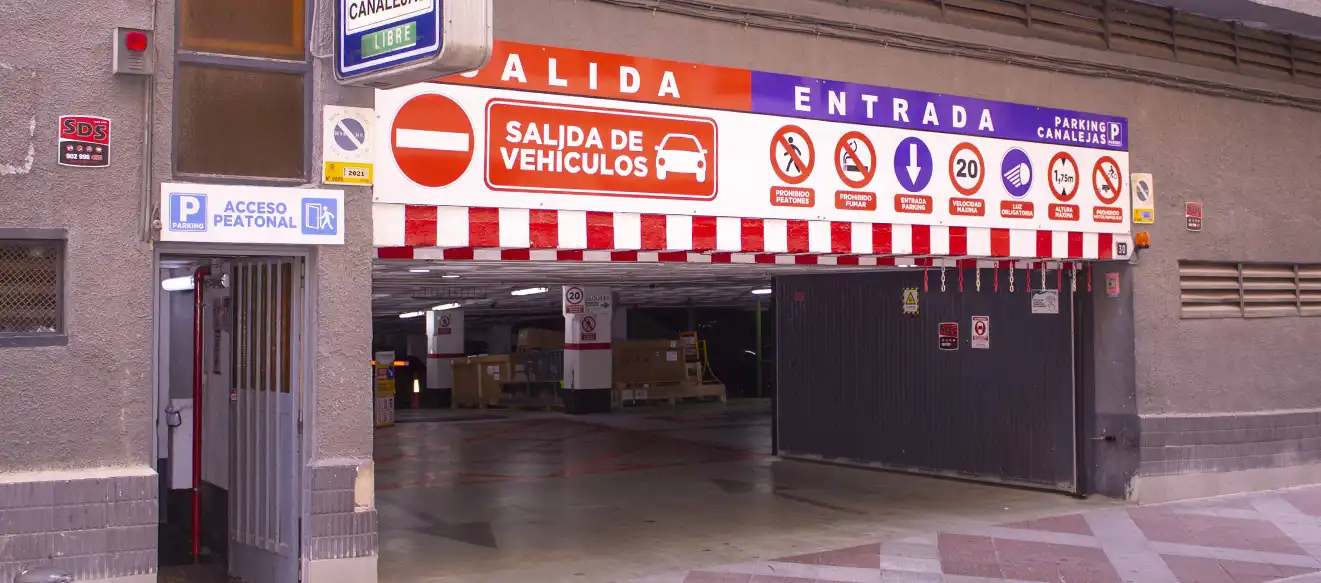 Aparcamiento en el centro de Alicante